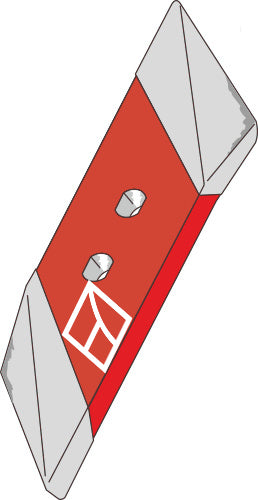 Wechselspitze DURAFACE 70x15 - rechts 053090 zu Kverneland