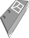 Wechselspitzenschar - 16'' - links 85195 zu Massey Ferguson