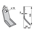 Y-Messer 15513017 zu Rapid Mulcher – Mulcher Ersatzteil
