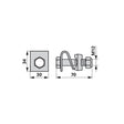 Zinkenhalter 0292999 - 0292998 - M12 x 70 mm - zu Stoll-JF – Zinken Ersatzteil