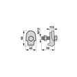 Zinkenhalter 0616720 - M12 x 50 mm - zu Stoll-JF – Kreiselheuer Ersatzteil