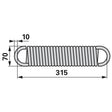 Eggenklappfeder / Zugfeder 315mm – Egge Ersatzteil