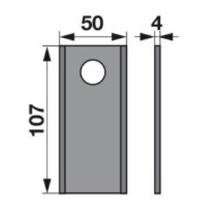 Kreiselmäherklingen VGXD570 zu PZ-Vicon Trommelmäher – Klingen für Trommelmähwerk Ersatzteil