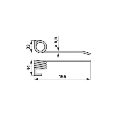 Pick-Up Zinke 100.7827 zu Aebi