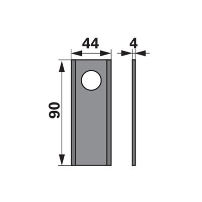 Kreiselmäherklingen 2220-101A zu Stoll Trommelmäher