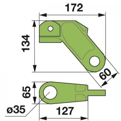 Abschlusskappe 06563635 zu Deutz-Fahr