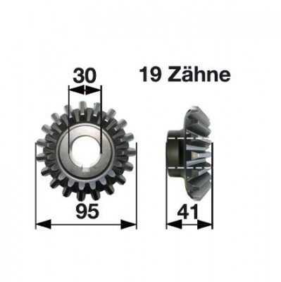 Kegelrad Z1100640 zu Deutz-Fahr