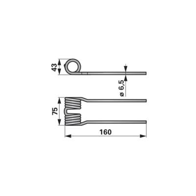 Pick-Up Zinke innen 938436.0 zu Krone