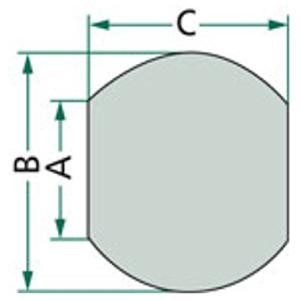 2x WGF Unterlenkerkugel Unterlenker Kugel 22/44mm Kat 1-1 für Traktor Dreipunkt 