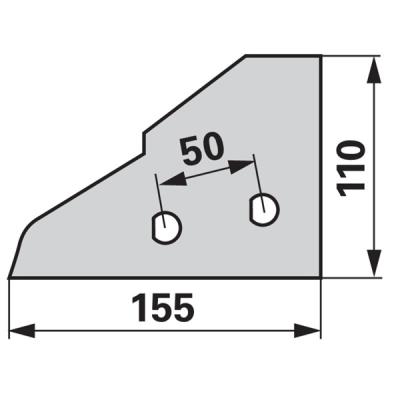 Anlagenvorderteil rechts 279138 zu Kuhn, Huard