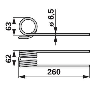 Bandrechenzinke zu Stoll - JF 0676790