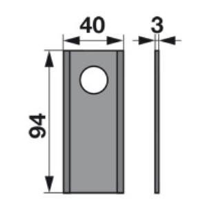Kreiselmäherklingen 978186.0 zu Claas Trommelmäher