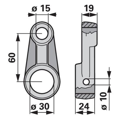 Exenterarm 938364.1 zu Krone