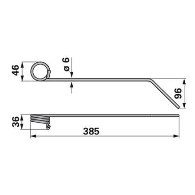 Hackstriegelzinke 9309/360 zu Hatzenbichler