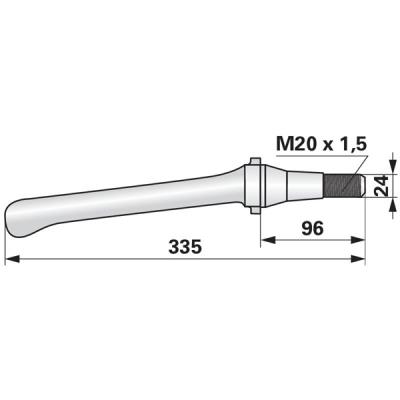 Kreiseleggenzinke gerade zu Lely 1.1699.0315.0