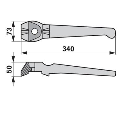 Kreiseleggenzinke links zu Lely 1.1699.0111.0