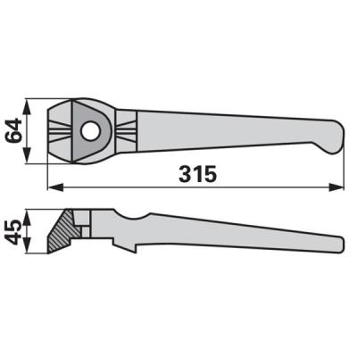 Kreiseleggenzinke links zu Lely 1.1699.0127.0