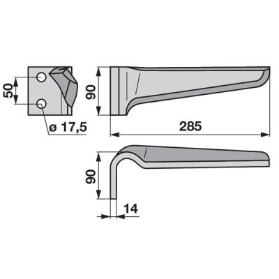 Kreiseleggenzinke links zu Maschio 38100223