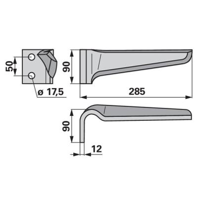 Kreiseleggenzinken links zu Brenig 285x12