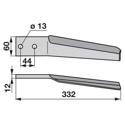 Kreiseleggenzinken links zu Falc 332x12