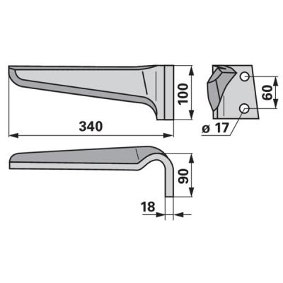 Kreiseleggenzinke rechts zu Regent EB8300013