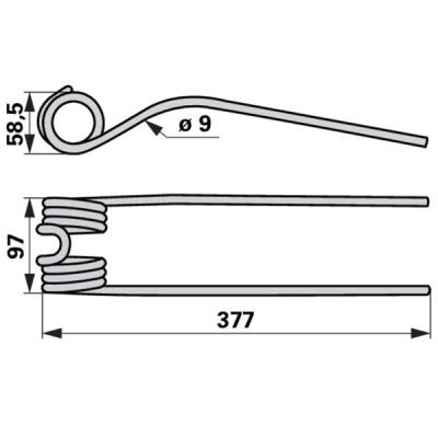 Kreiselheuerzinken 06580456 zu Vicon-PZ