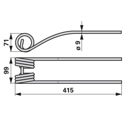 Kreiselheuerzinken Packung V 07004 zu Vogel & Noot