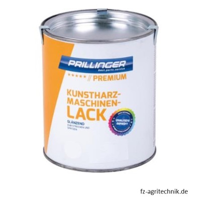 Kunstharz-Lack Schwarz glänzend zu Agromec 1 Liter