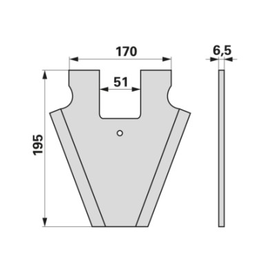 Ladewagenmesser 433132 zu Schuitemaker