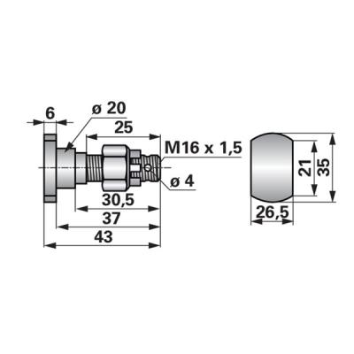 Messerschraube 32592451 zu Humus Mulcher