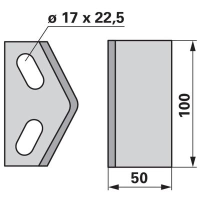 Messerschutz 38100215 zu Maschio Kreiselegge