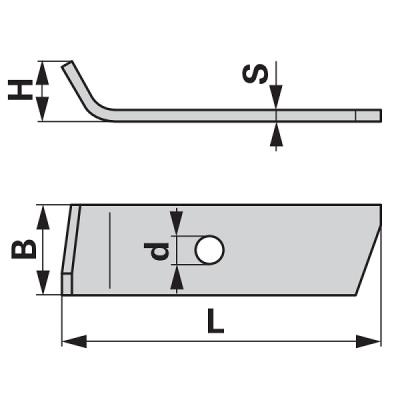 Mühle - Kolbenmesser zu Safental