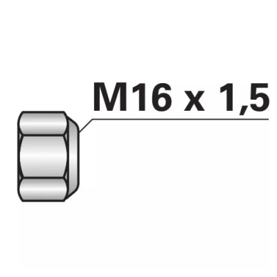 Mutter M16 x 1,5 zu Schraube PR00530688