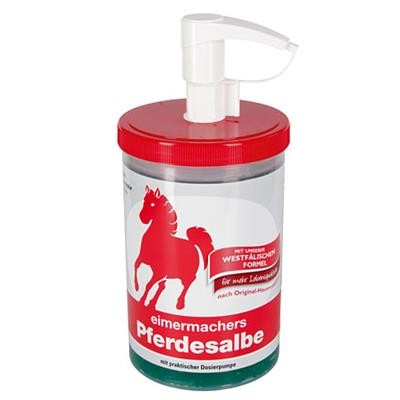 Pferdesalbe Eimermacher 1000 ml - Dose mit Spender