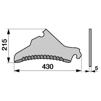 Messer 00434.126 zu Pöttinger