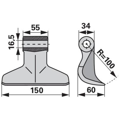 Schlaghammer zu Zappator Mulcher