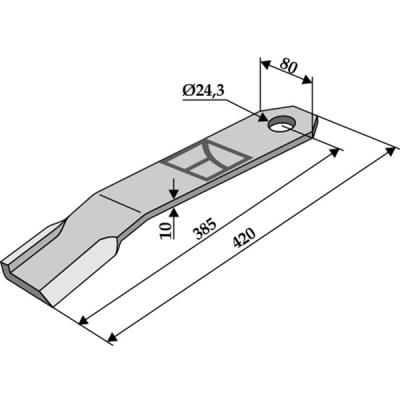 Schlegel 302951 links zu Humus Mulcher