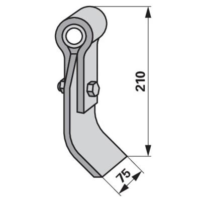 Schlegel komplett 40880360 zu Taarup Mulcher