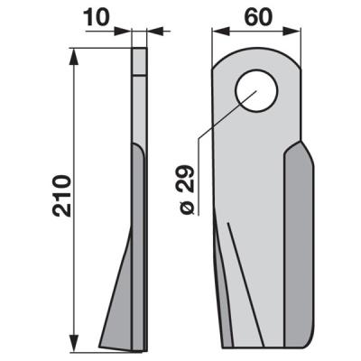 Schlegel links zu Fischer Mulcher