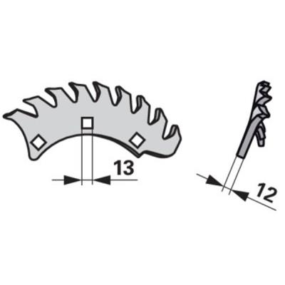 Schlegelsegment zu Humus Mulcher