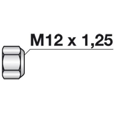 Selbstsichernde Sechskantmutter M 12x1,25