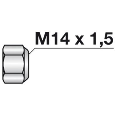 Selbstsichernde Sechskantmutter M 14x1,5