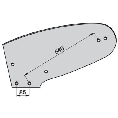 Streichblech rechts 616190 zu Kuhn, Huard