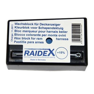 Wachsblock Raidex Blau für Bocksprunggeschirr 