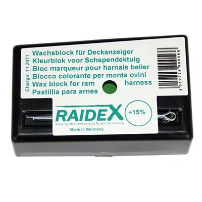 Wachsblock Raidex Grün für Bocksprunggeschirr