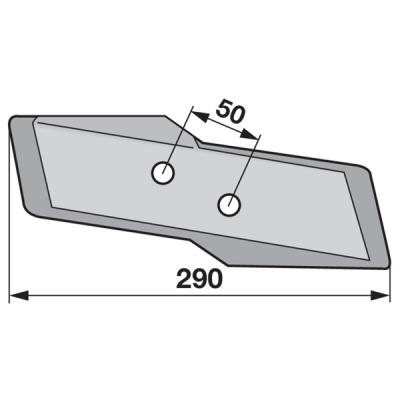 Wechselspitze Z-Form links 622129 zu Kuhn, Huard