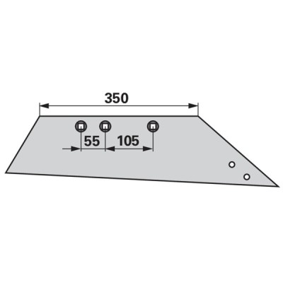 Wechselspitzschar rechts SSP332OS zu Rabe