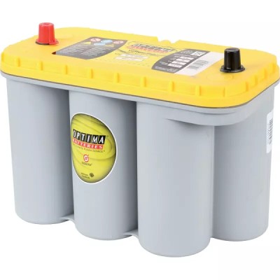 Weidezaunbatterie 12V, 75Ah - Optima YellowTop S5,5L