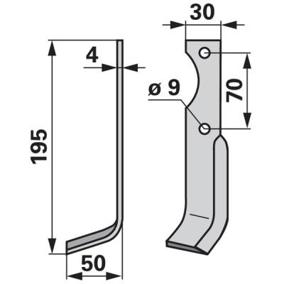 Winkelmesser links zu Agria 125021098