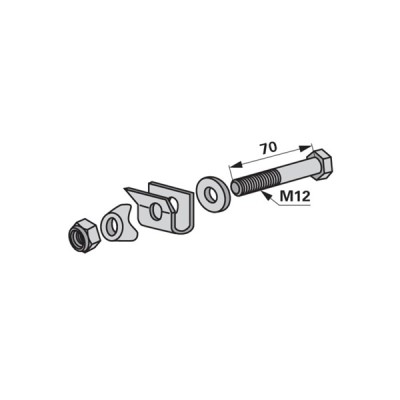 Zinkenhalter komplett 010.299 zu Niemeyer